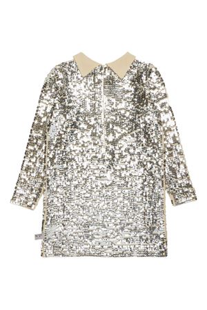 abito in tessuto argento N°21 KIDS | N2106QN04570N720